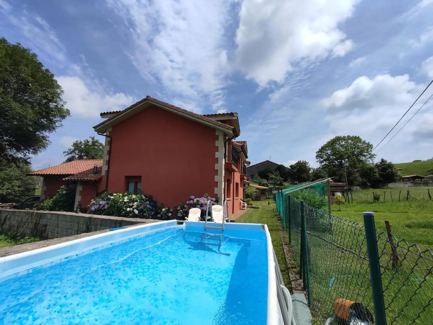 Casa Rural La Churla En Mazcuerras Eksteriør bilde